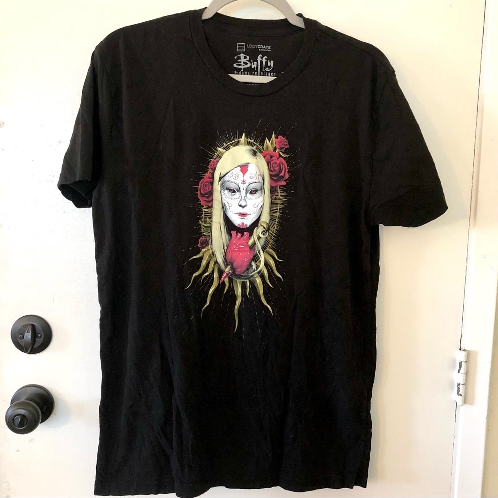 Loot Crate Exclusive BUFFY THE VAMPIRE SLAYER T-Shirt Mens Size Large Tee